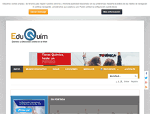 Tablet Screenshot of eduquim.com